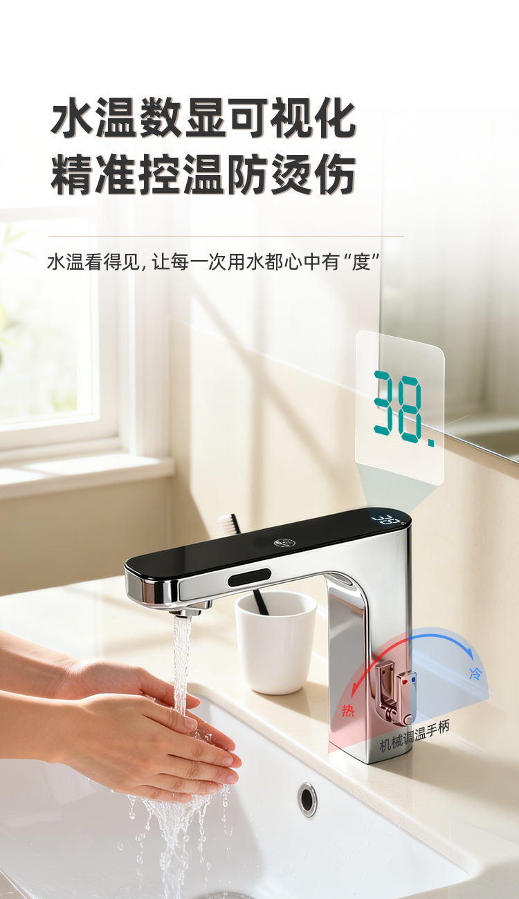 潔博利感應(yīng)水龍頭